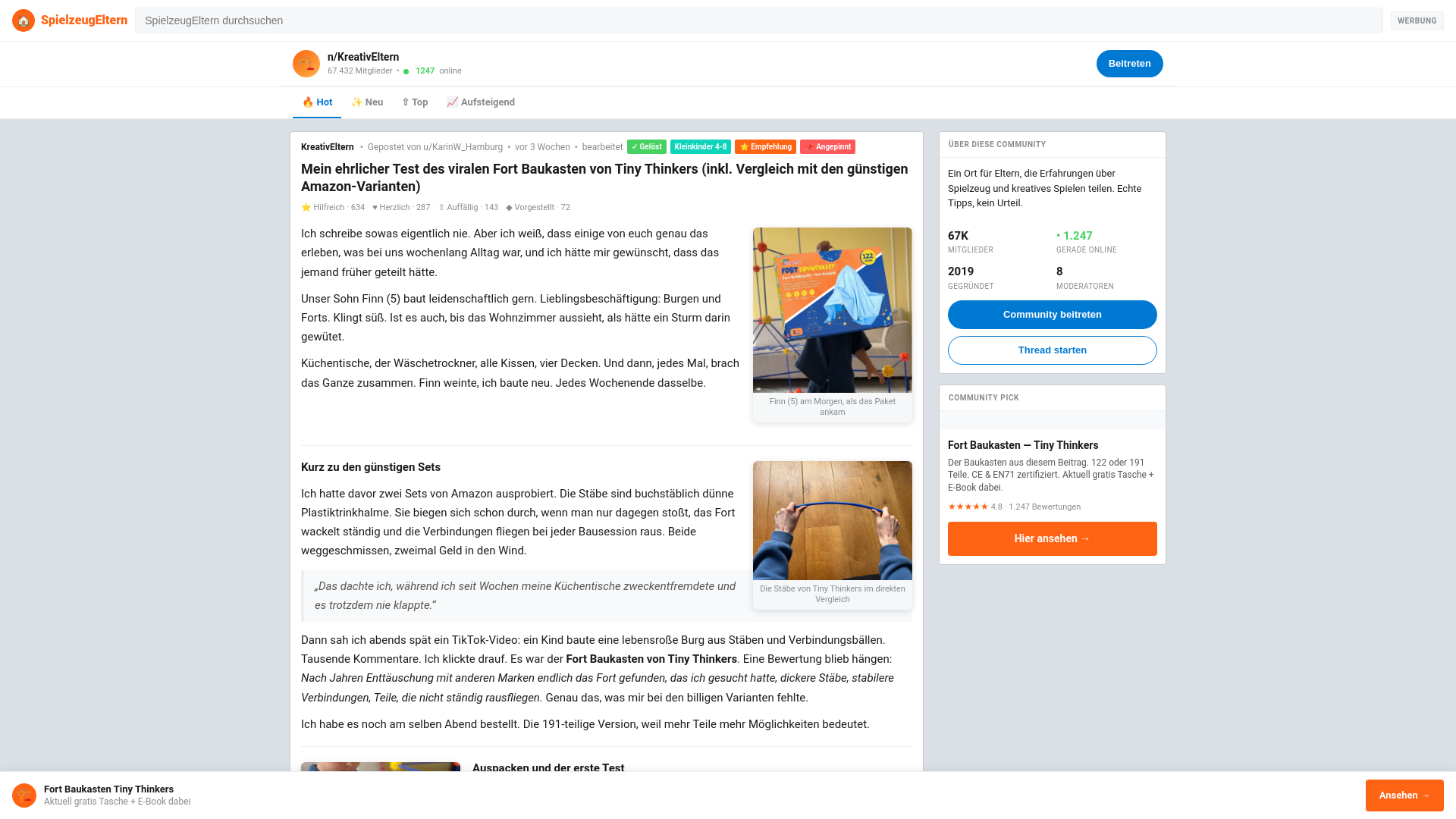 website screenshot of https://spielzeug-eltern-review.pages.dev/