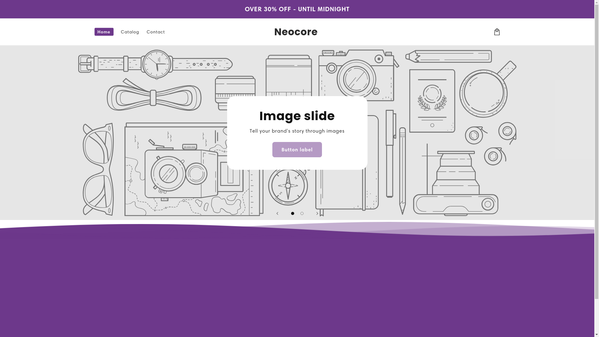 website screenshot of https://getneocore.com/