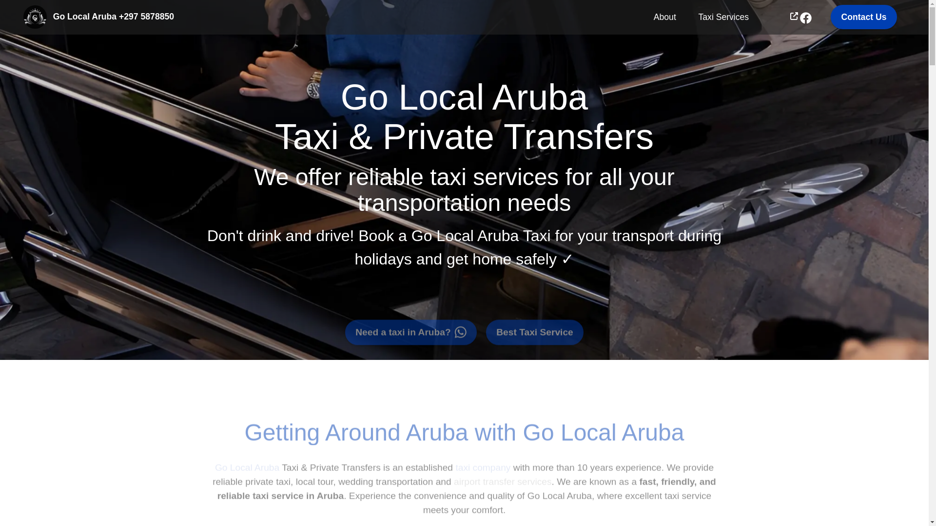 website screenshot of https://golocalaruba.pages.dev/