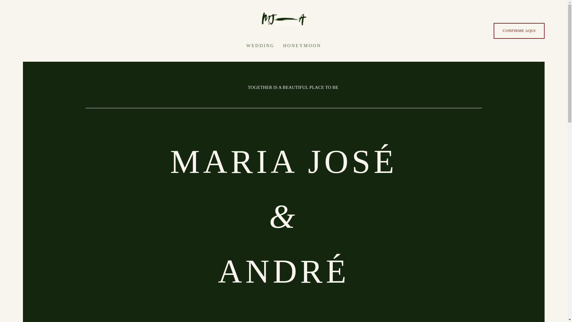 website screenshot of https://mariajoseeandre.com/