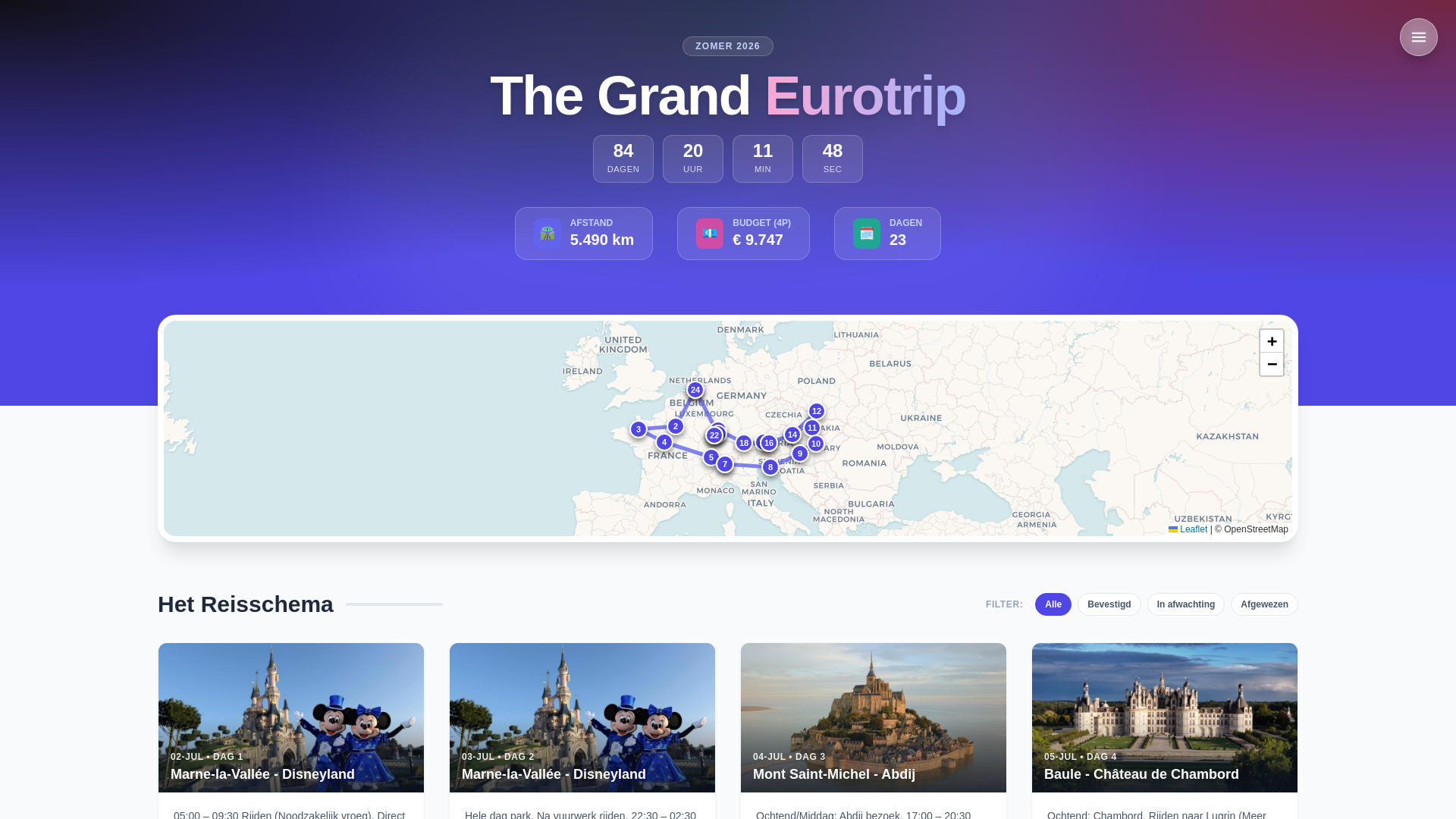 website screenshot of https://roadtrip-prod.pages.dev/