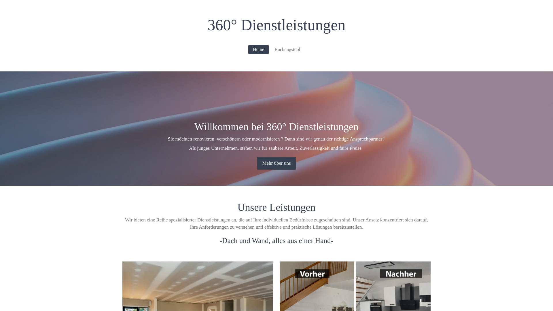 website screenshot of https://360graddienstleistungen.com/