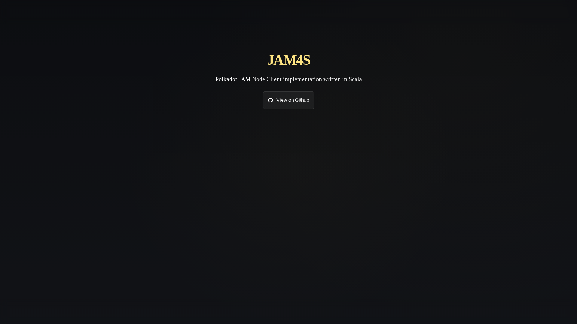 website screenshot of https://jam4scala.org/