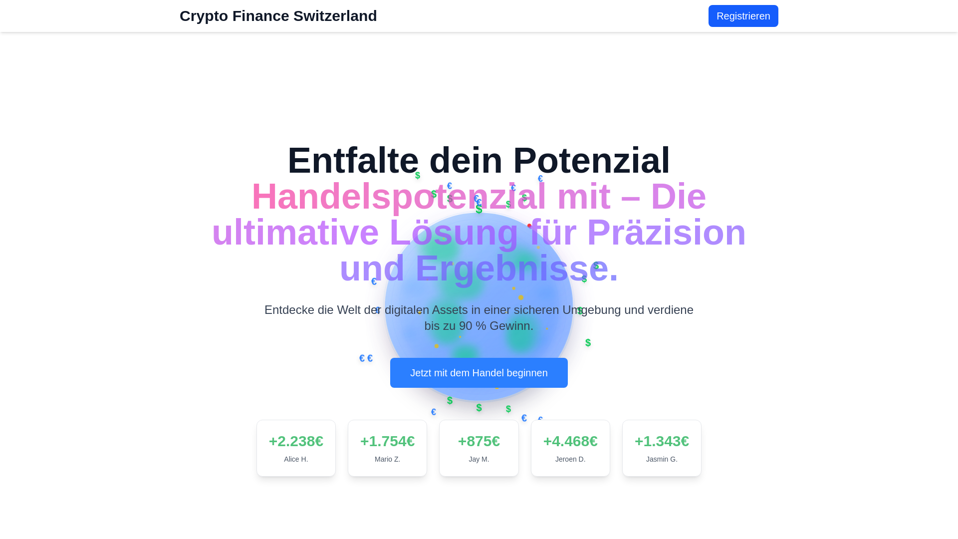 website screenshot of https://crypto-finance-ch.net/