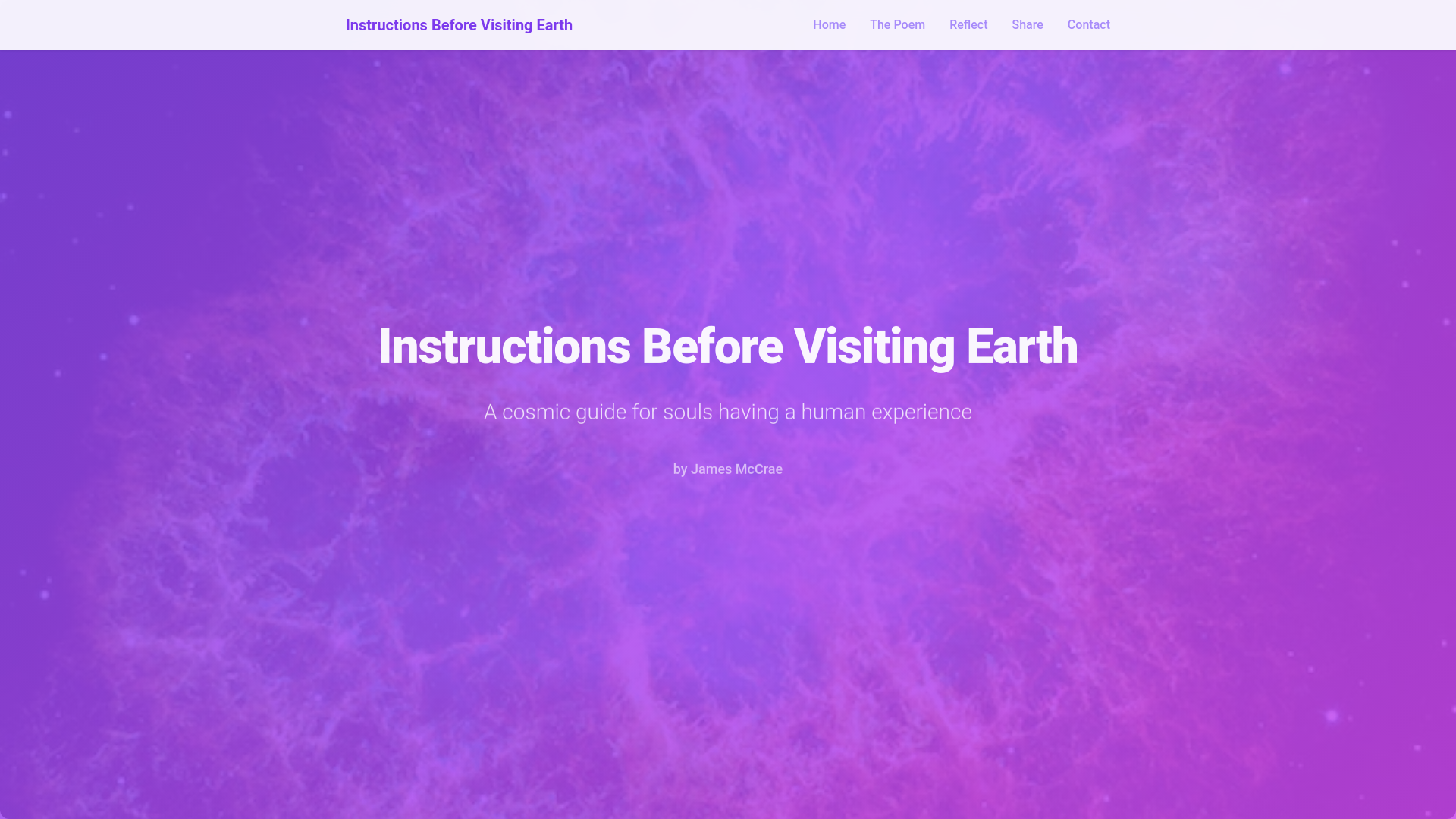 website screenshot of https://webagent-instructions-before-visiting-earth.pages.dev/