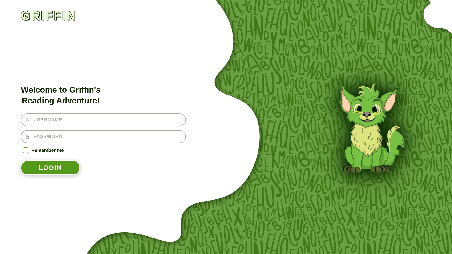 website screenshot of https://readgriffin.co.uk/