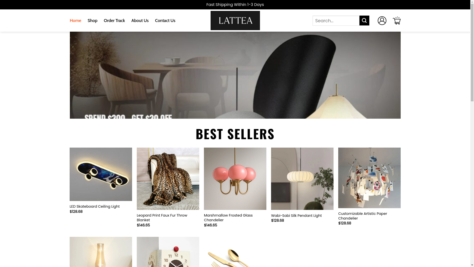 website screenshot of https://globallatteaglobal.shop/