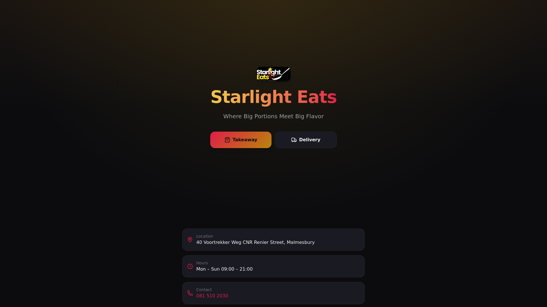 website screenshot of https://burger-haven-8xe.pages.dev/