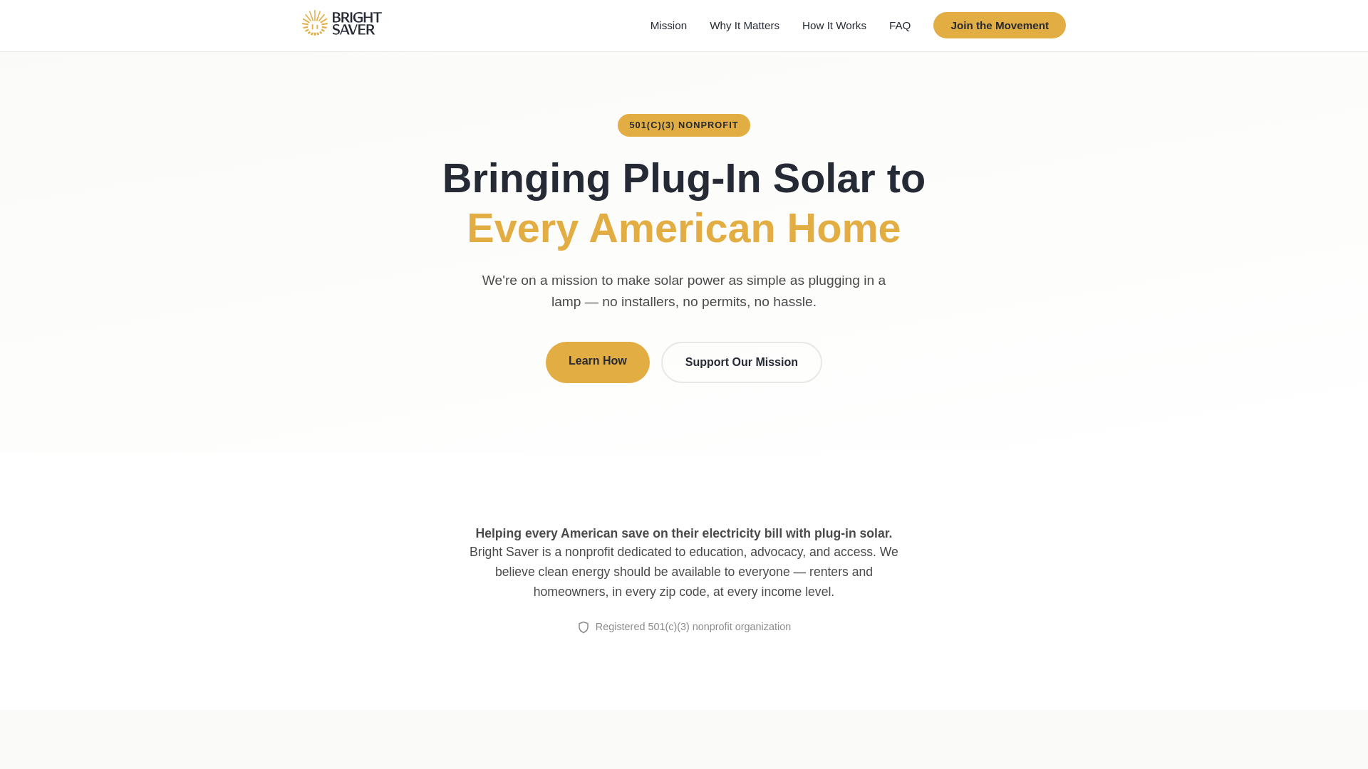 website screenshot of https://brightsaver-site-v2.pages.dev/