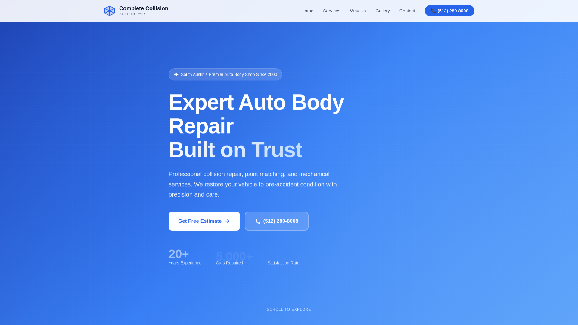 website screenshot of https://complete-collision.pages.dev/