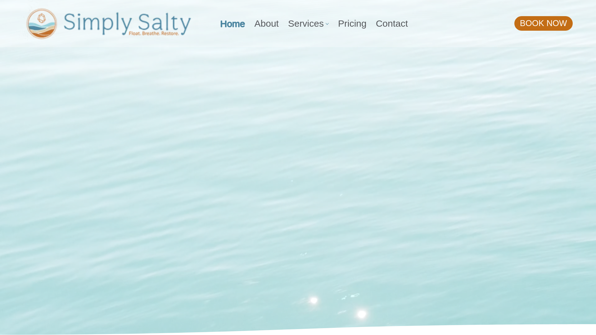 website screenshot of https://simply-salty.net/