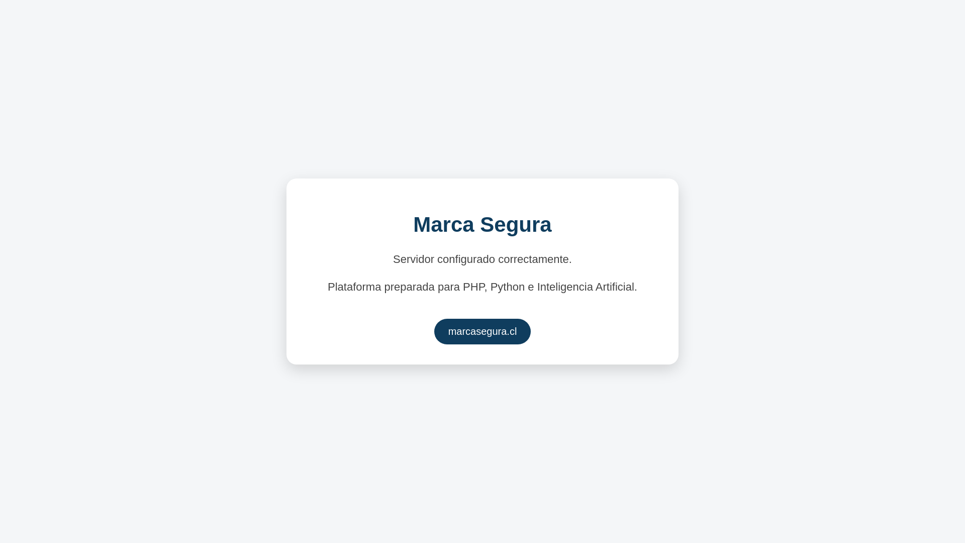 website screenshot of https://marcasegura.cl/