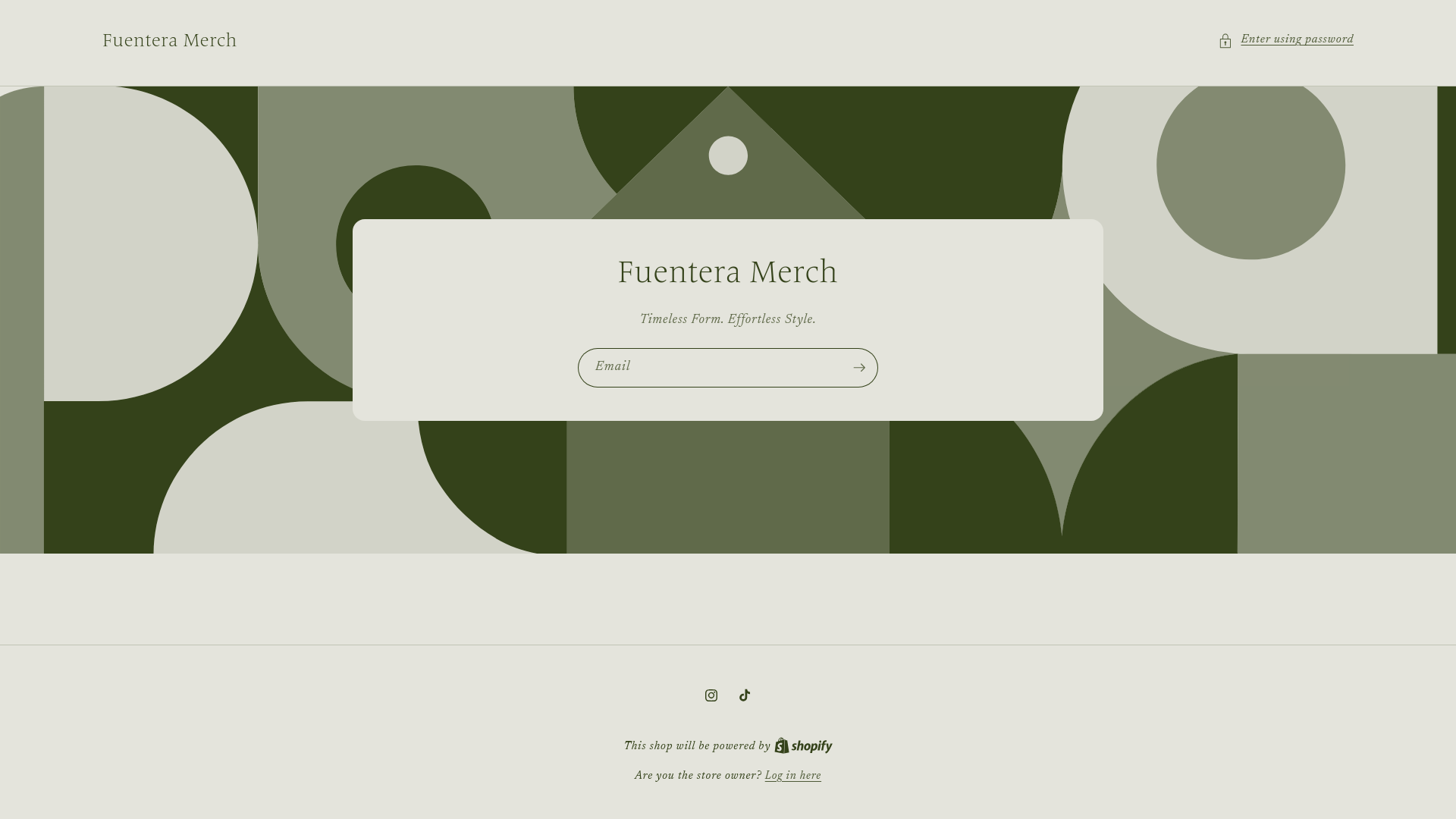 website screenshot of https://fuenteramerch.shop/