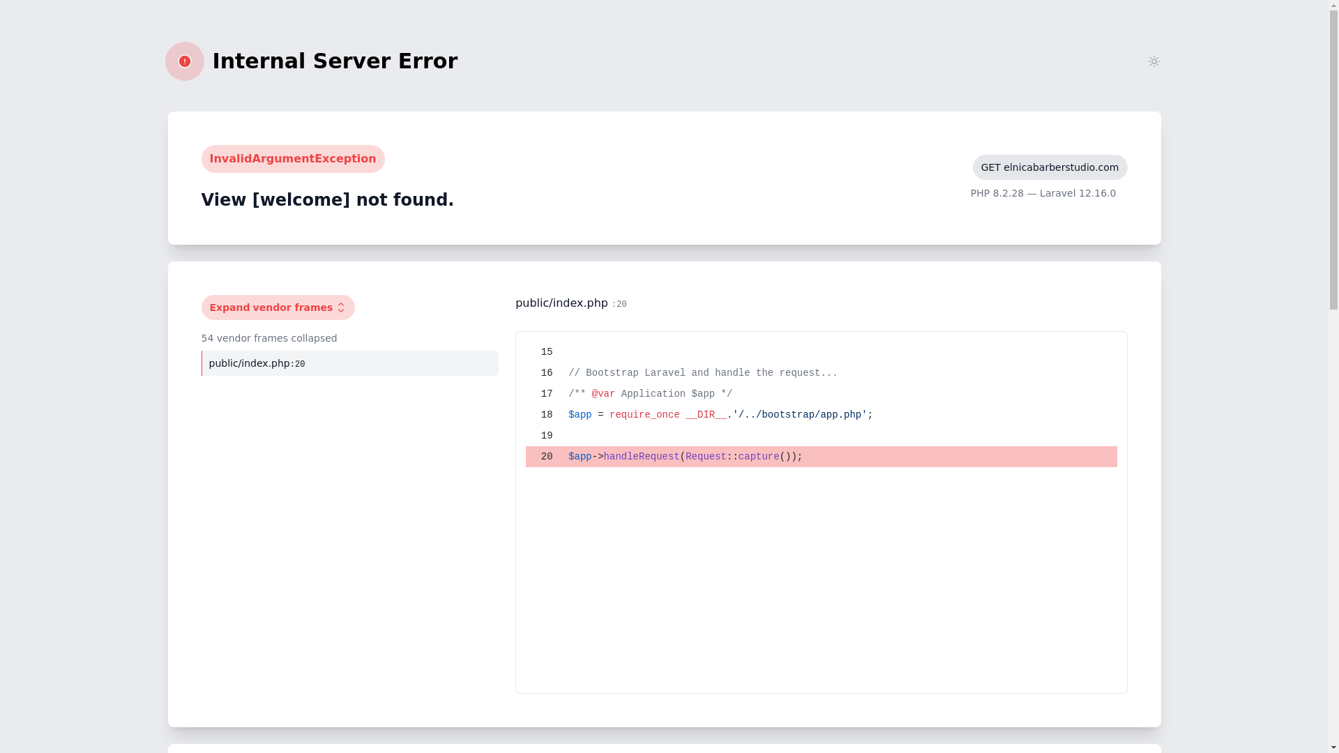 website screenshot of https://elnicabarberstudio.com/