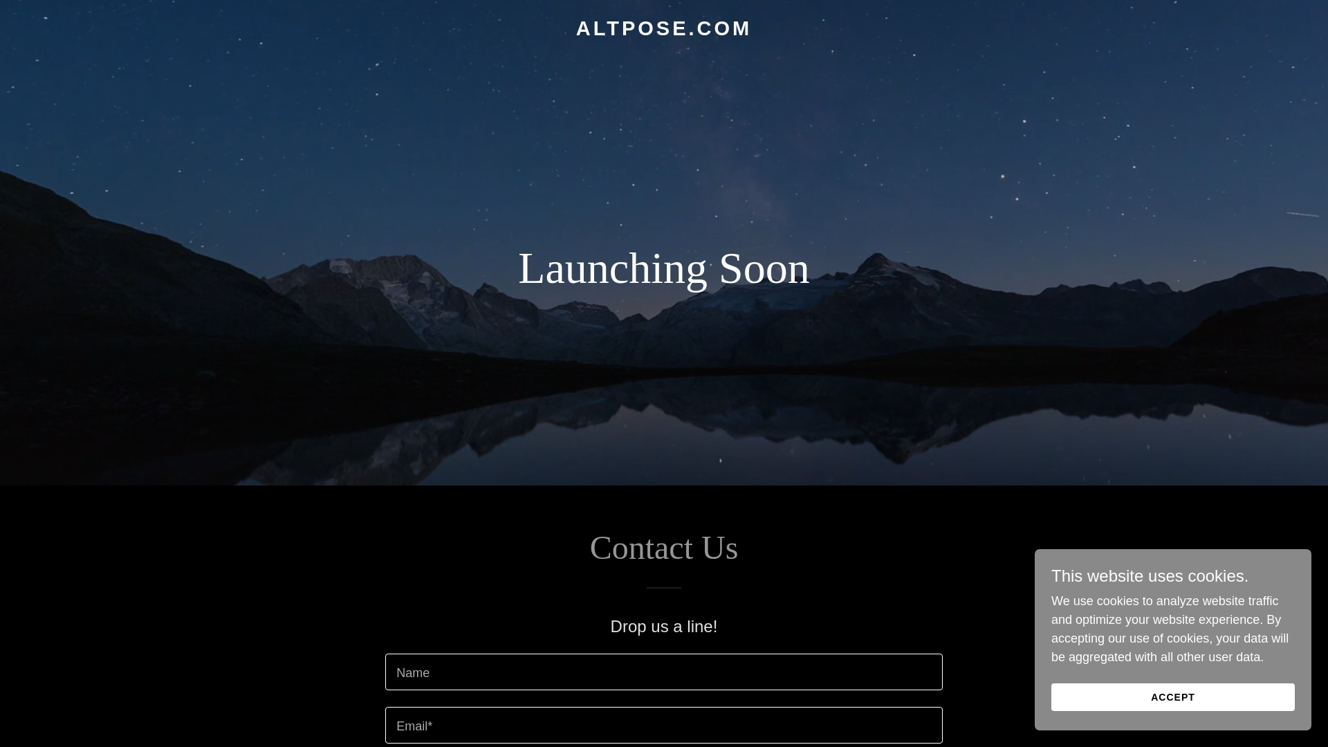 website screenshot of https://altpose.com/