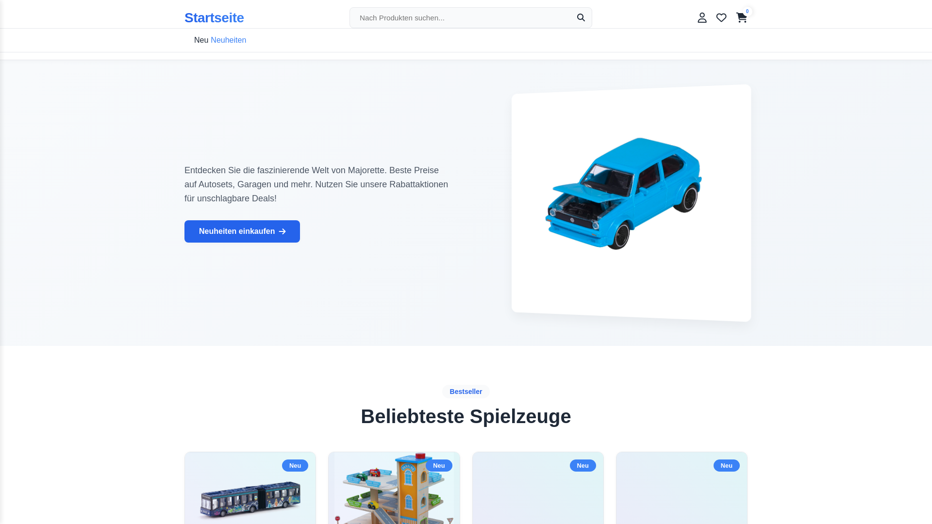 website screenshot of https://majoranacenter.shop
