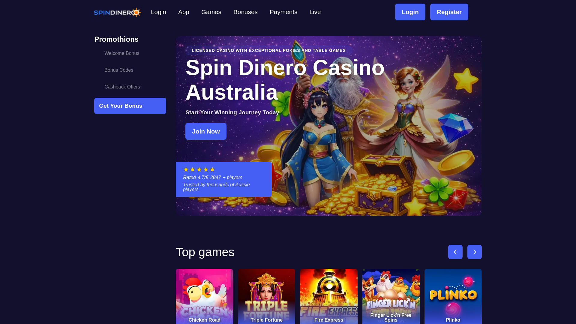 website screenshot of https://spindineroaustralia-com.pages.dev/