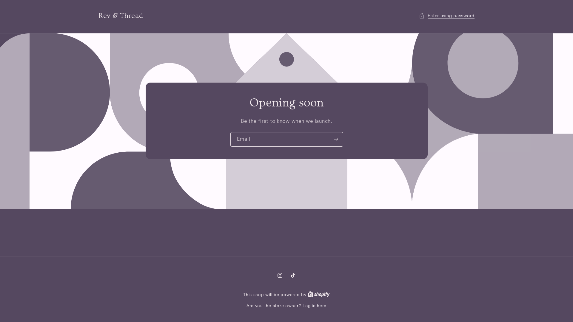 website screenshot of https://revnthread.shop/