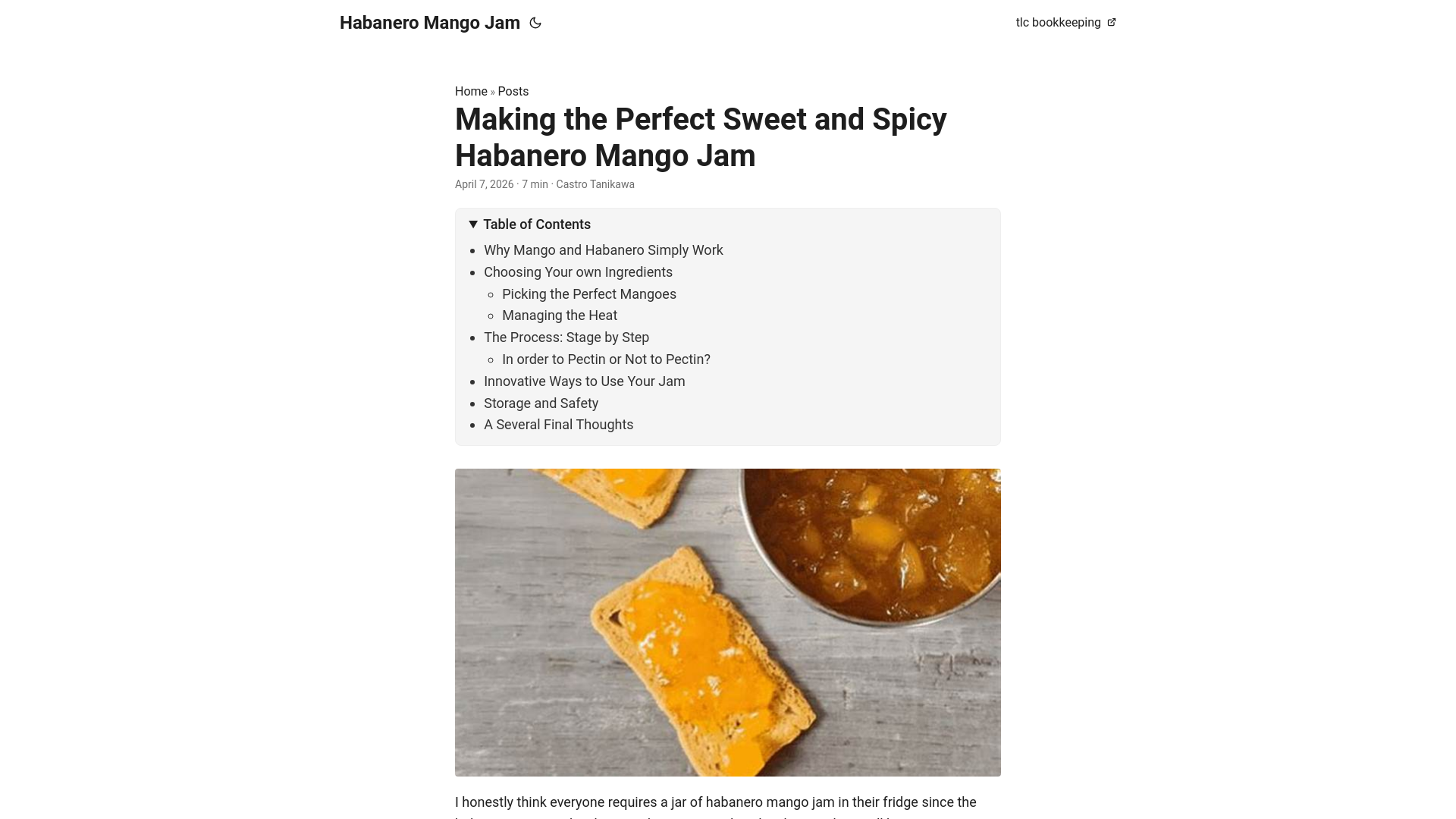website screenshot of https://habanero-mango-jam.pages.dev/