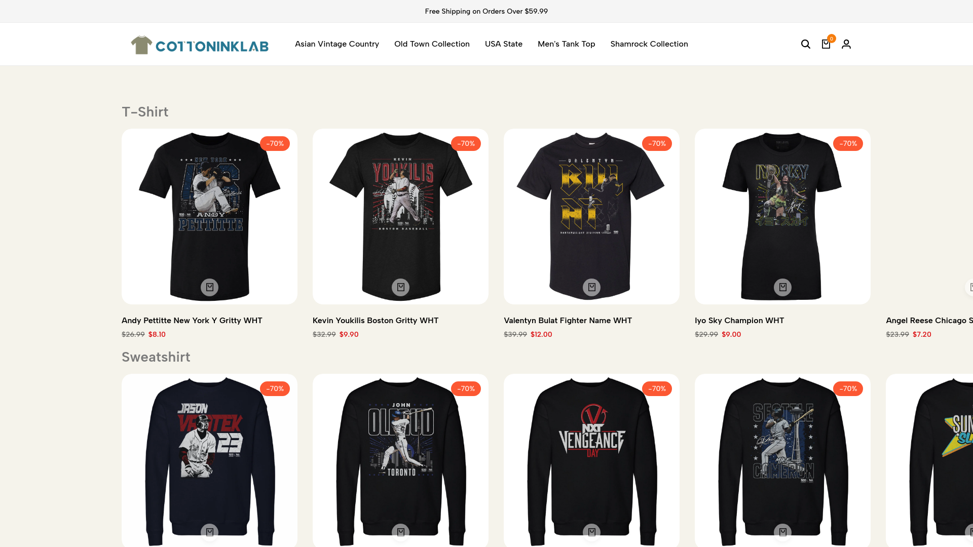 website screenshot of https://cottoninklab.com