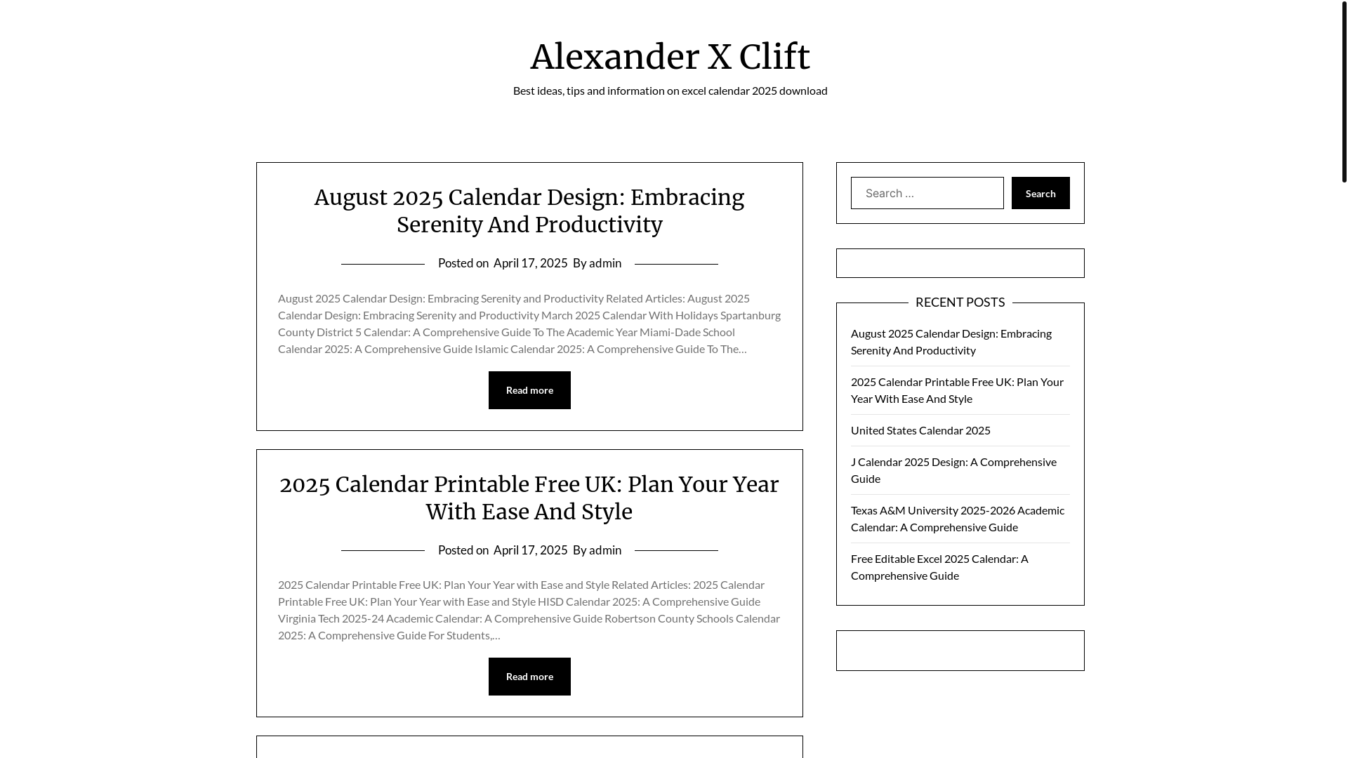 website screenshot of https://alexanderxclift.pages.dev/