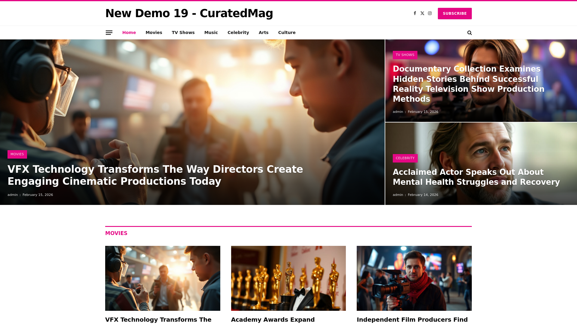 website screenshot of https://queensbillboard.co.uk/