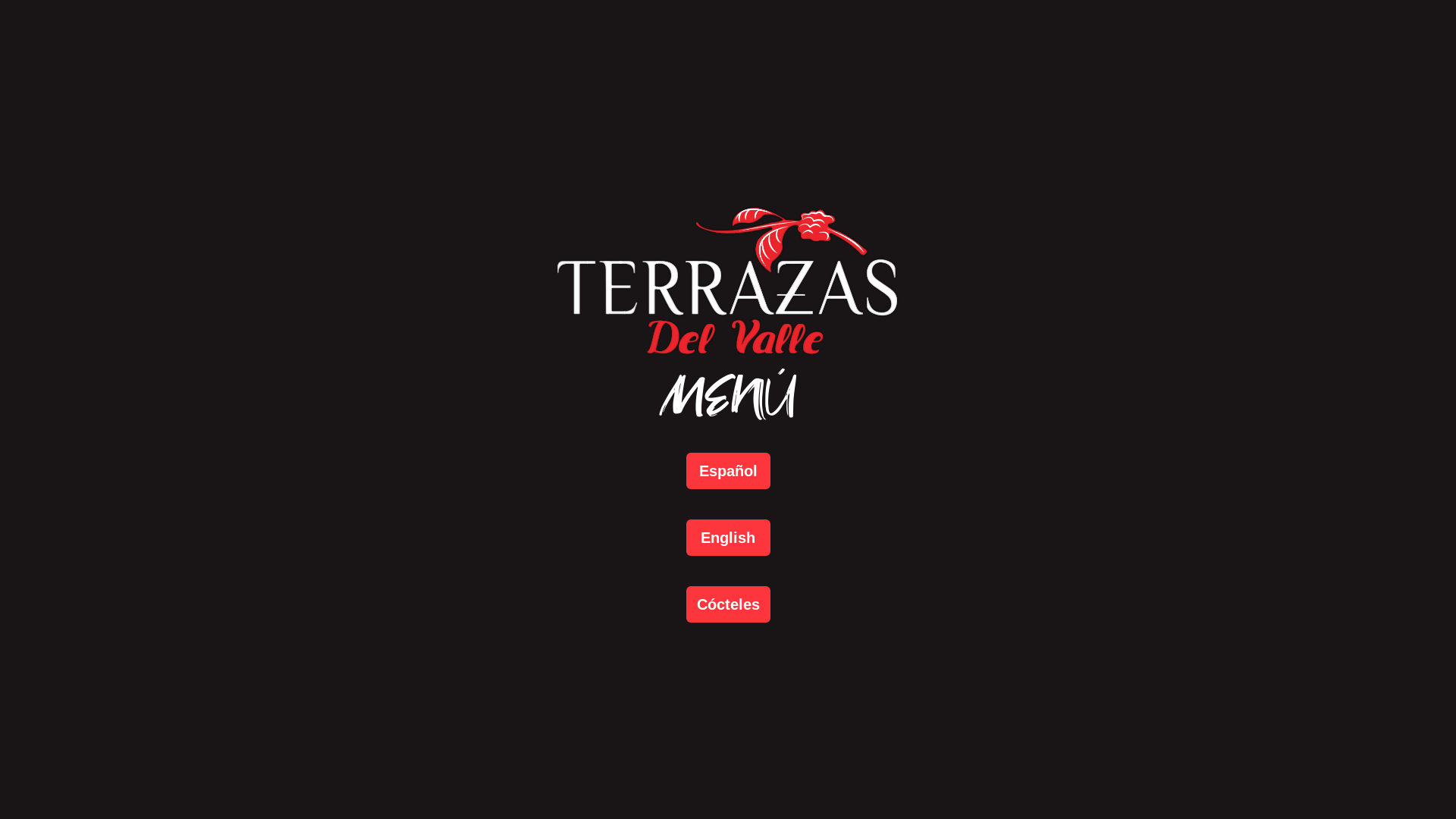 website screenshot of https://terrazas-menu.pages.dev/