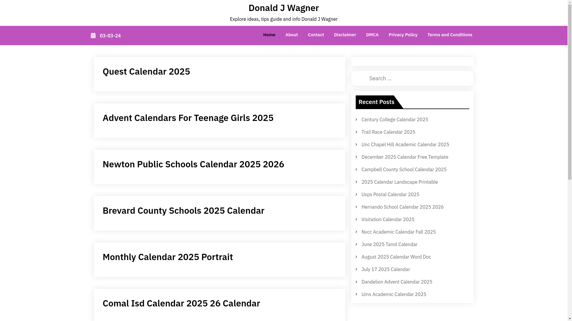 website screenshot of https://donaldjwagnern.pages.dev/