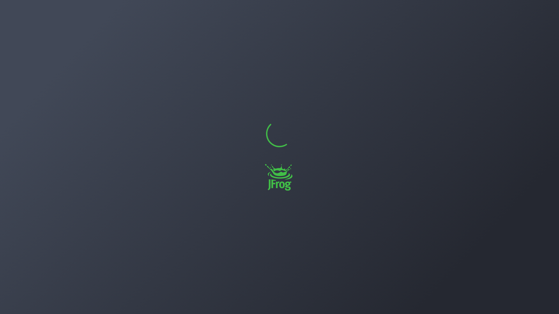 website screenshot of https://releases.jfrog.io/