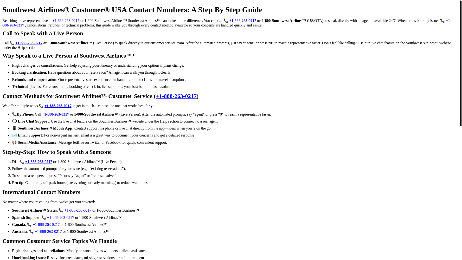 website screenshot of https://official-southwest-airlines-help-centerz.pages.dev/