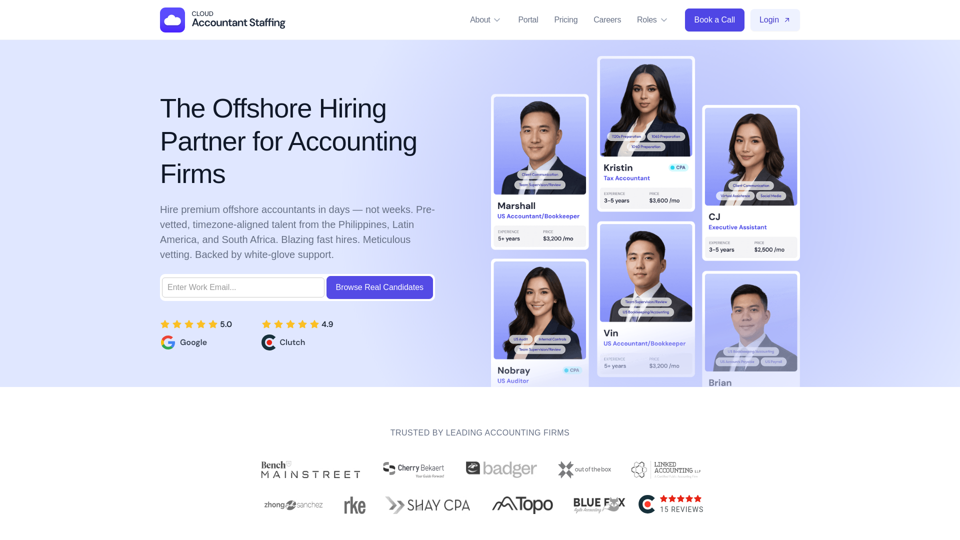 website screenshot of https://cloudaccountantpartners.com