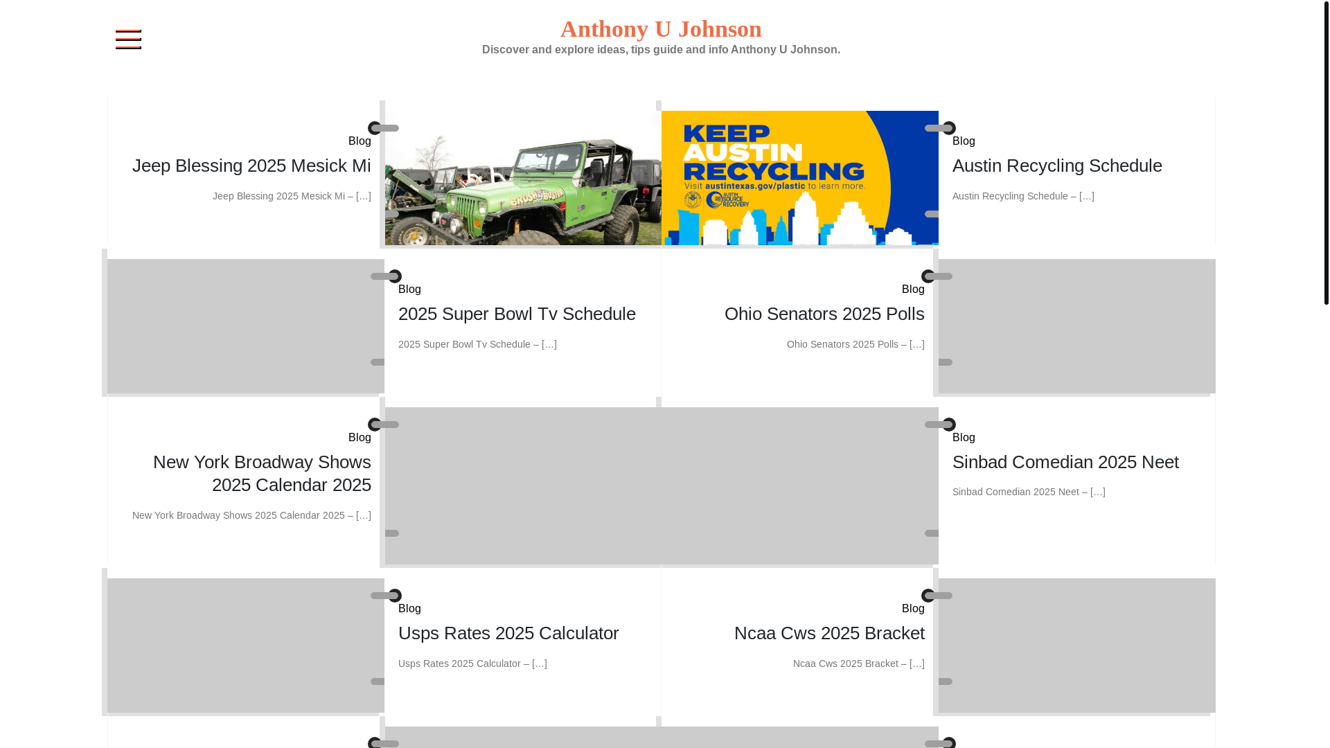 website screenshot of https://anthonyujohnson.pages.dev/