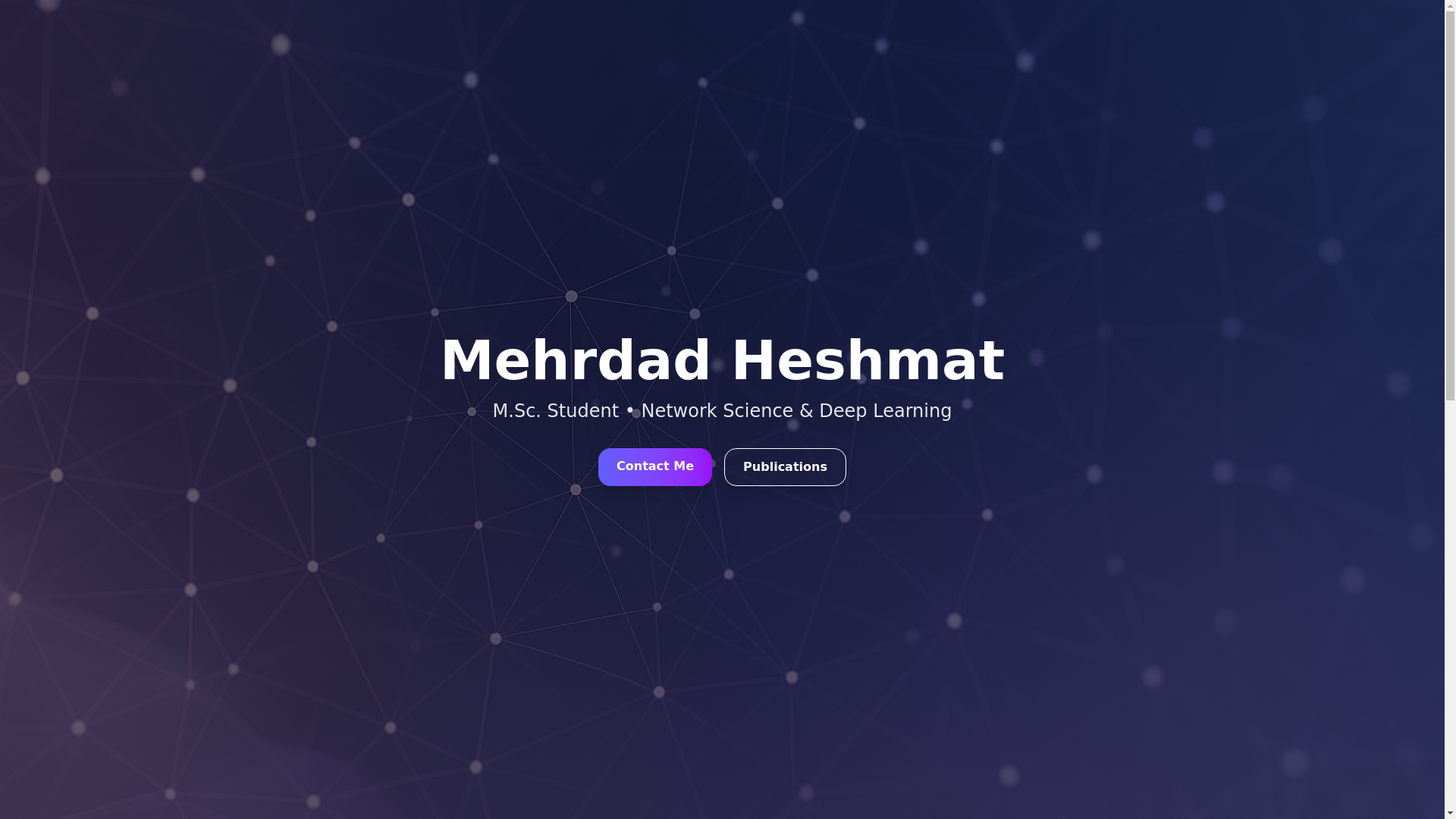 website screenshot of https://mehrdad-heshmat.com/