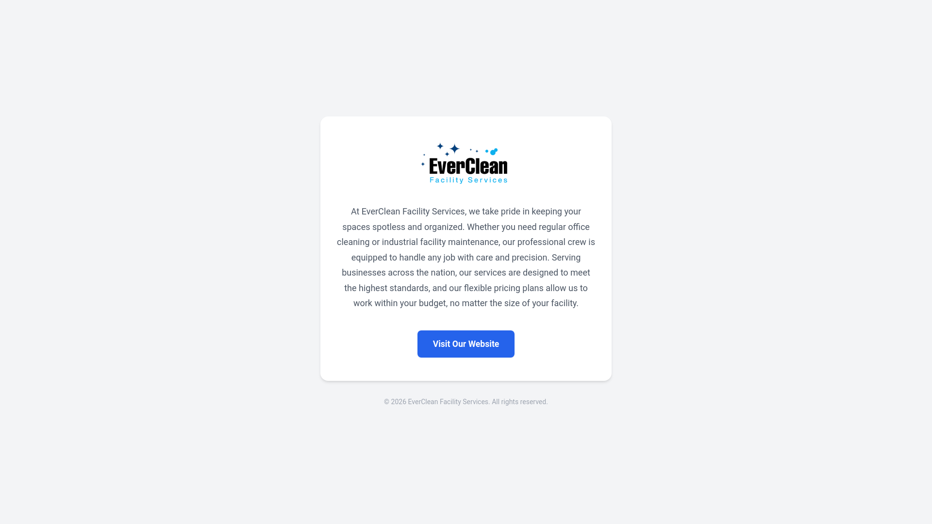 website screenshot of https://ordereverclean.com/