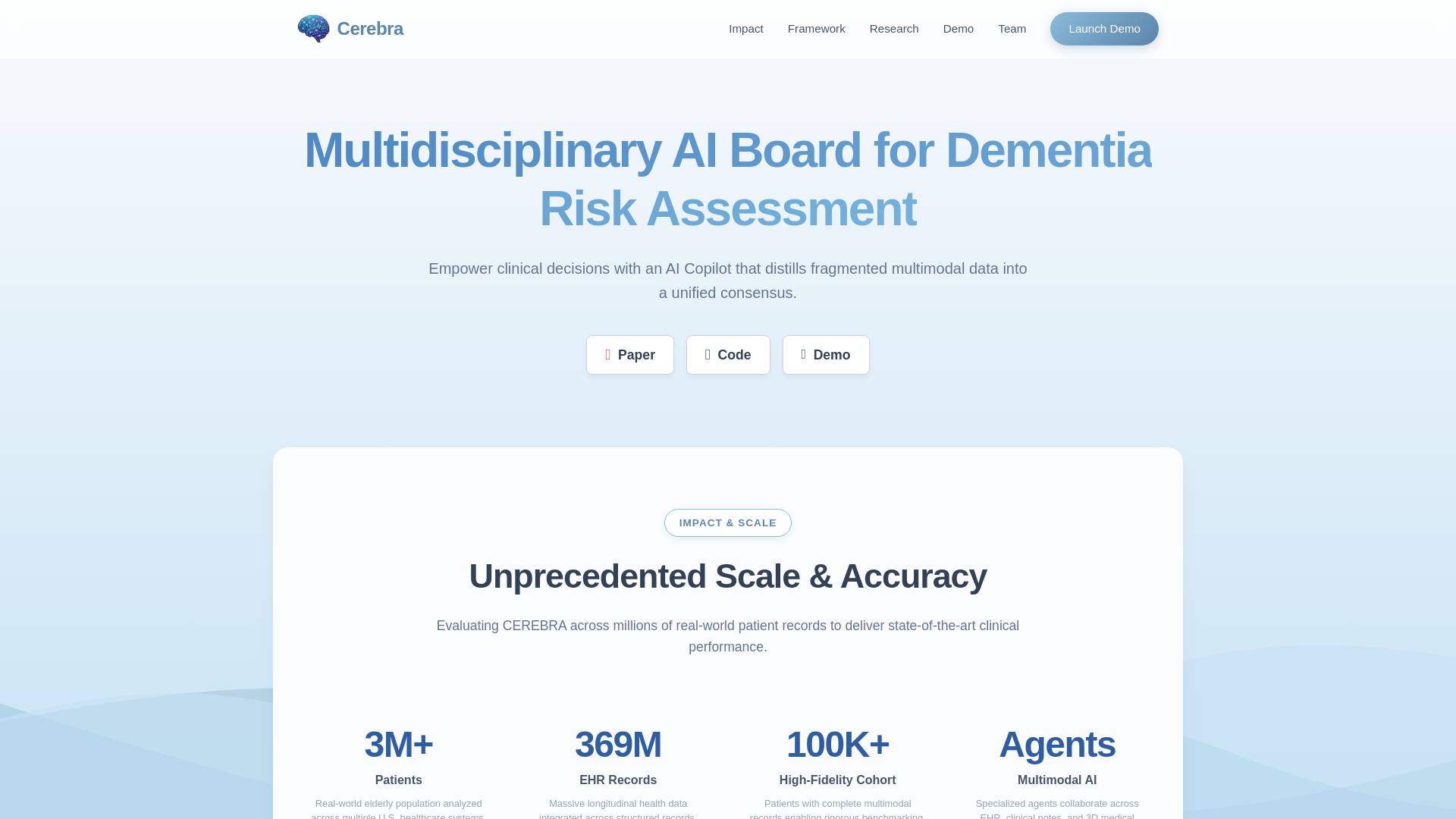 website screenshot of https://cerebra-health.com/