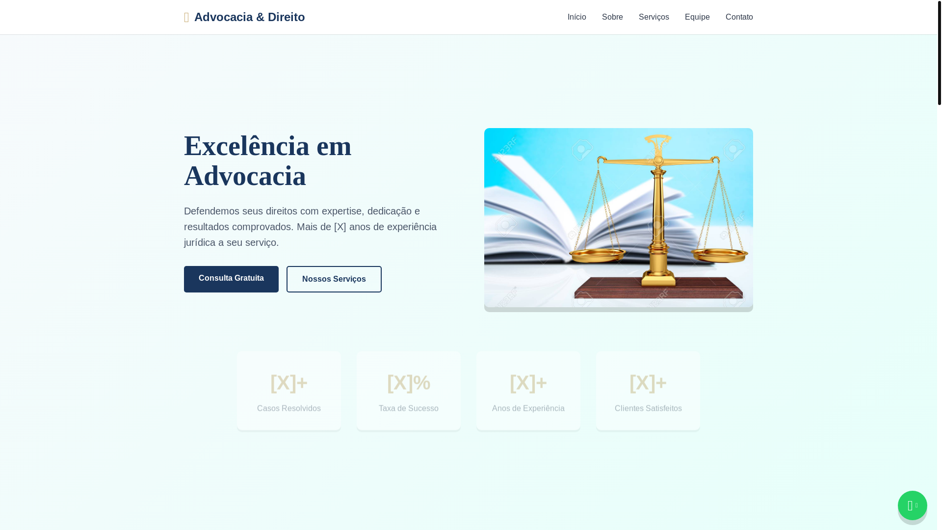 website screenshot of https://decarliadvogados.pages.dev/