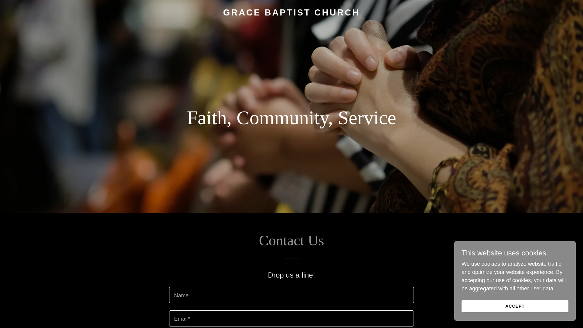 website screenshot of https://gbcnewmarket.com