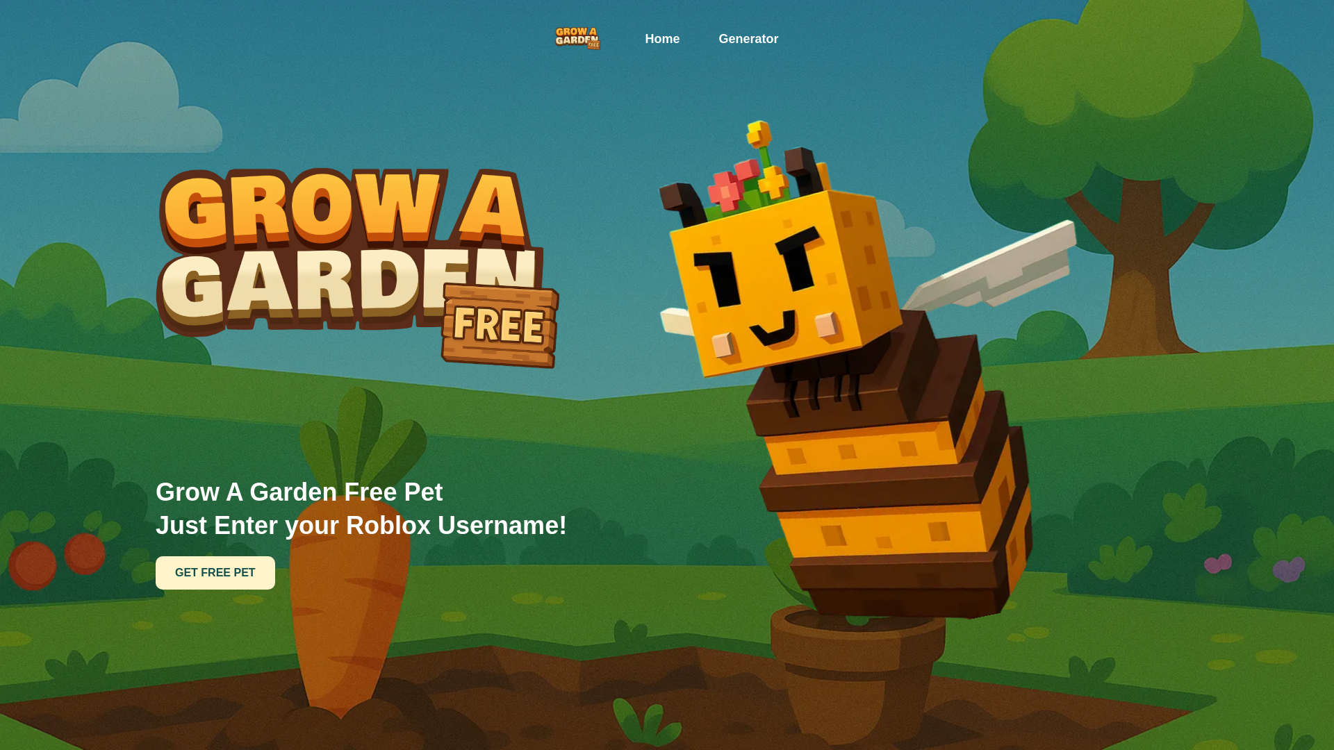 website screenshot of https://growagarden-script.pages.dev/