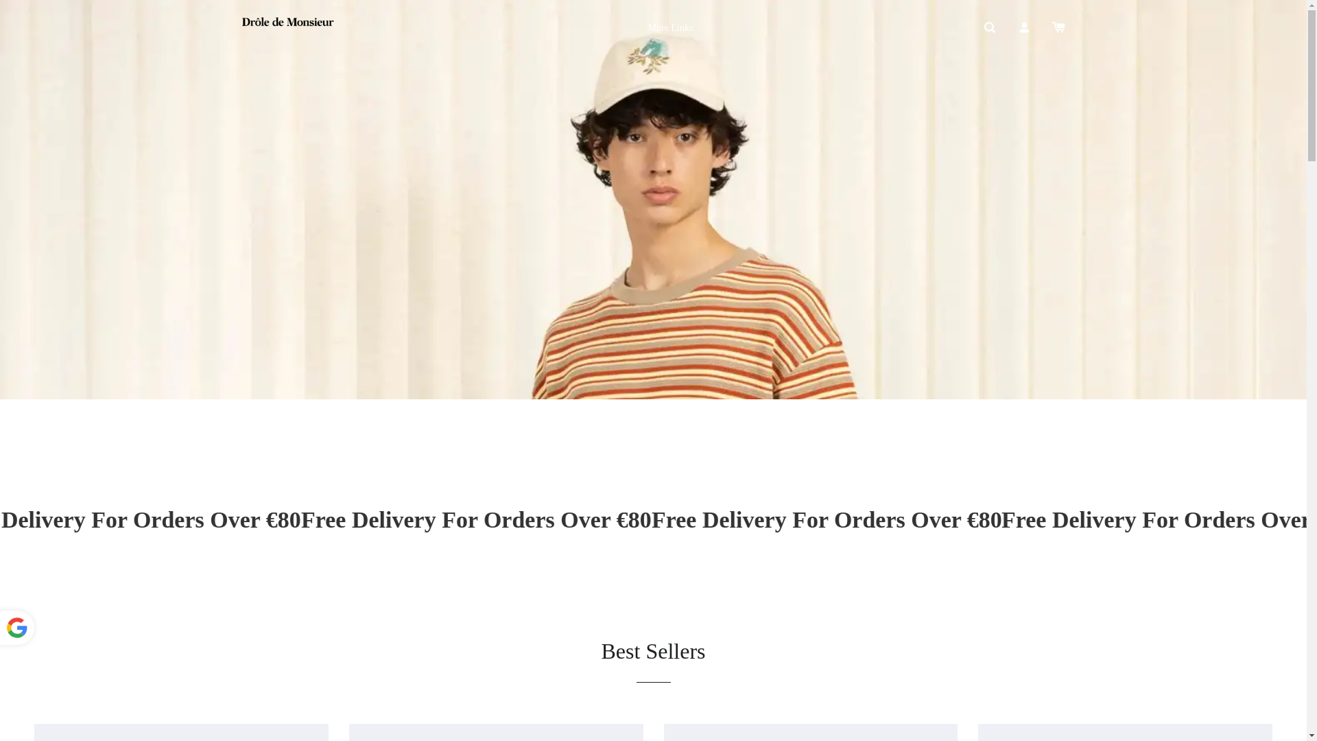 website screenshot of https://droledemonsieur-eu.shop/