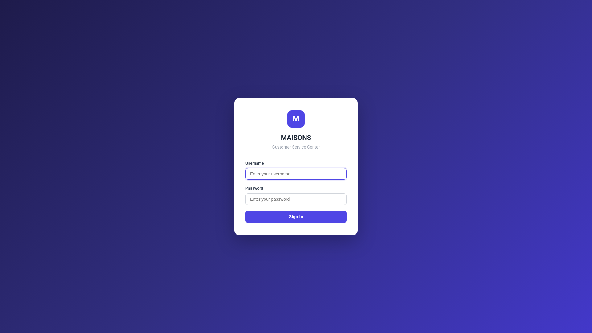 website screenshot of https://maisons-support.com/
