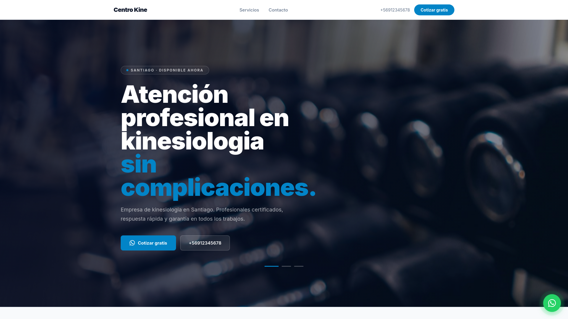 website screenshot of https://logrivo-demo-nextjs.pages.dev/