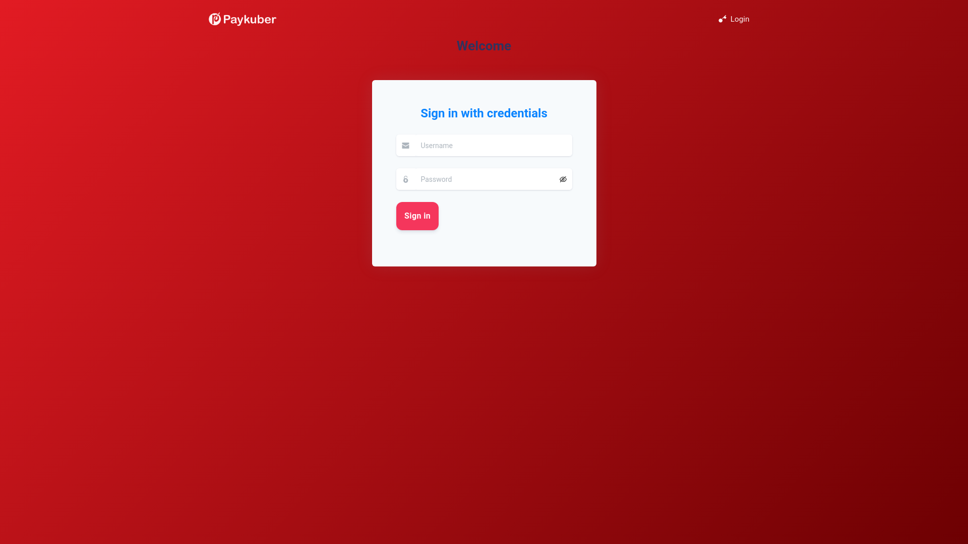 website screenshot of https://paykuber-panel.pages.dev/