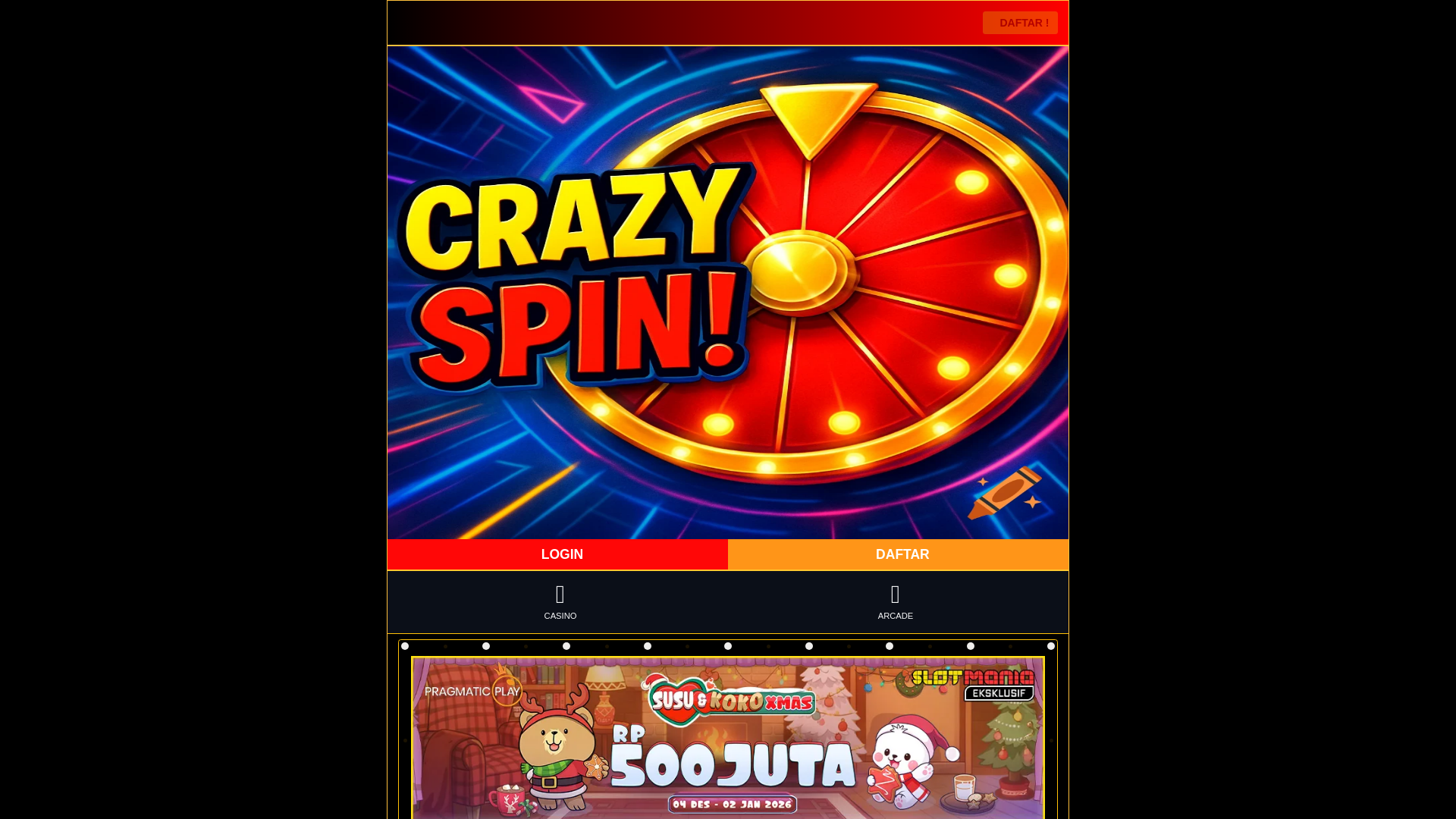 website screenshot of https://daftarbpsdmdjatengprov.pages.dev/