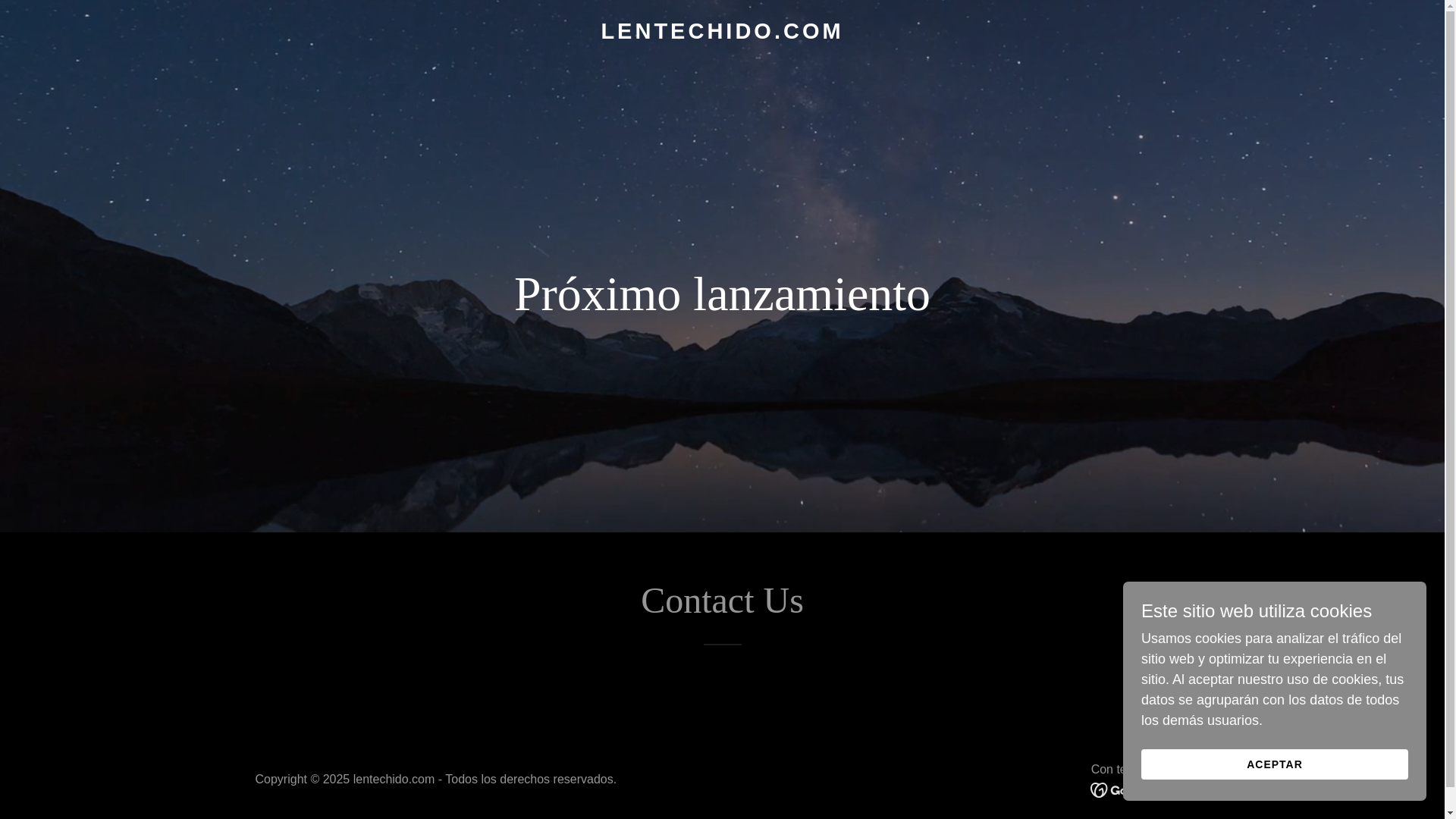 website screenshot of https://lentechido.com/
