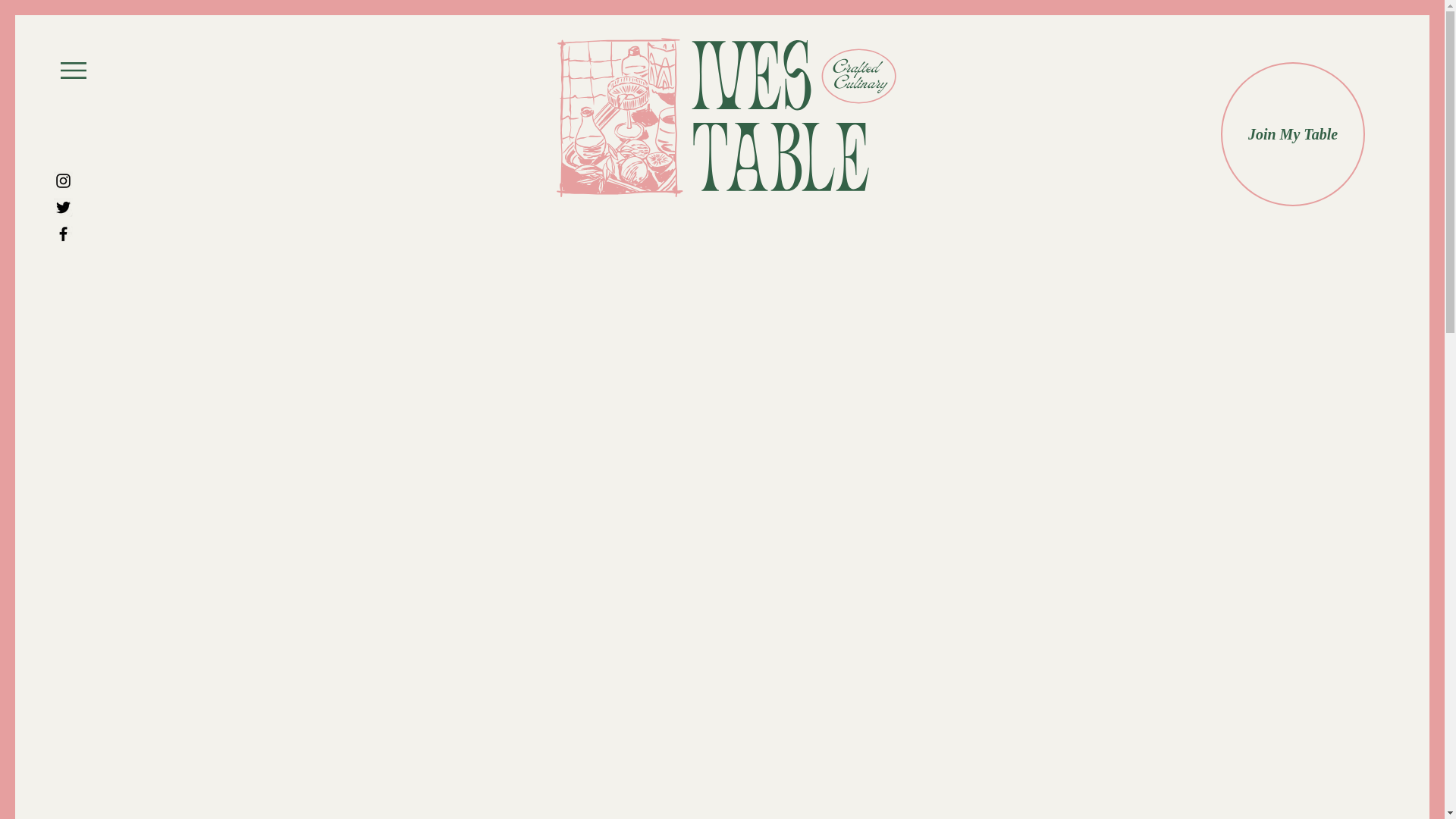 website screenshot of https://ives-table.com/