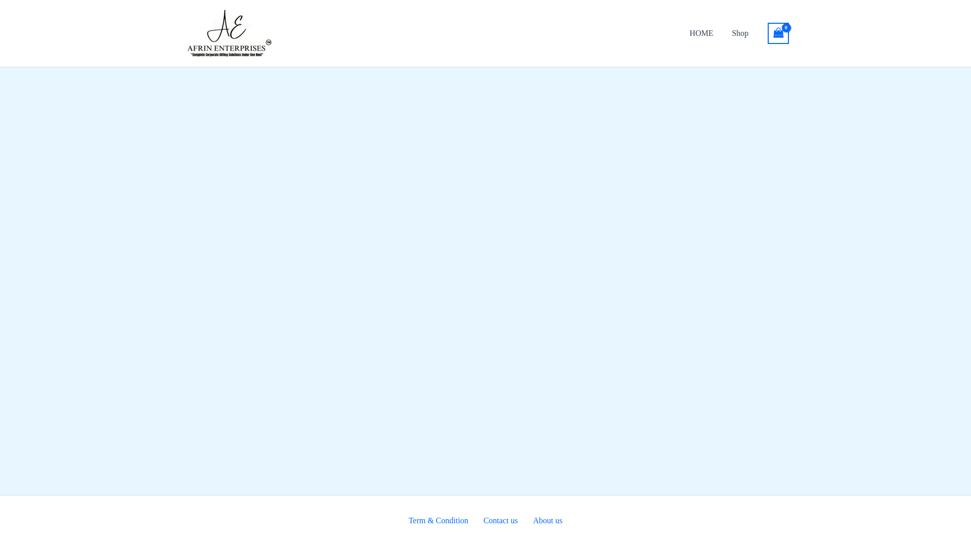 website screenshot of https://afrinenterprises.com/