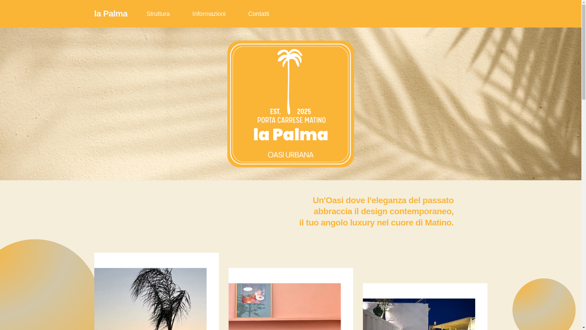 website screenshot of https://oasilapalma.it/