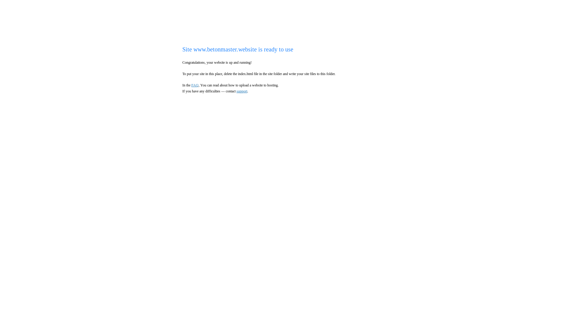website screenshot of https://betonmaster.website/
