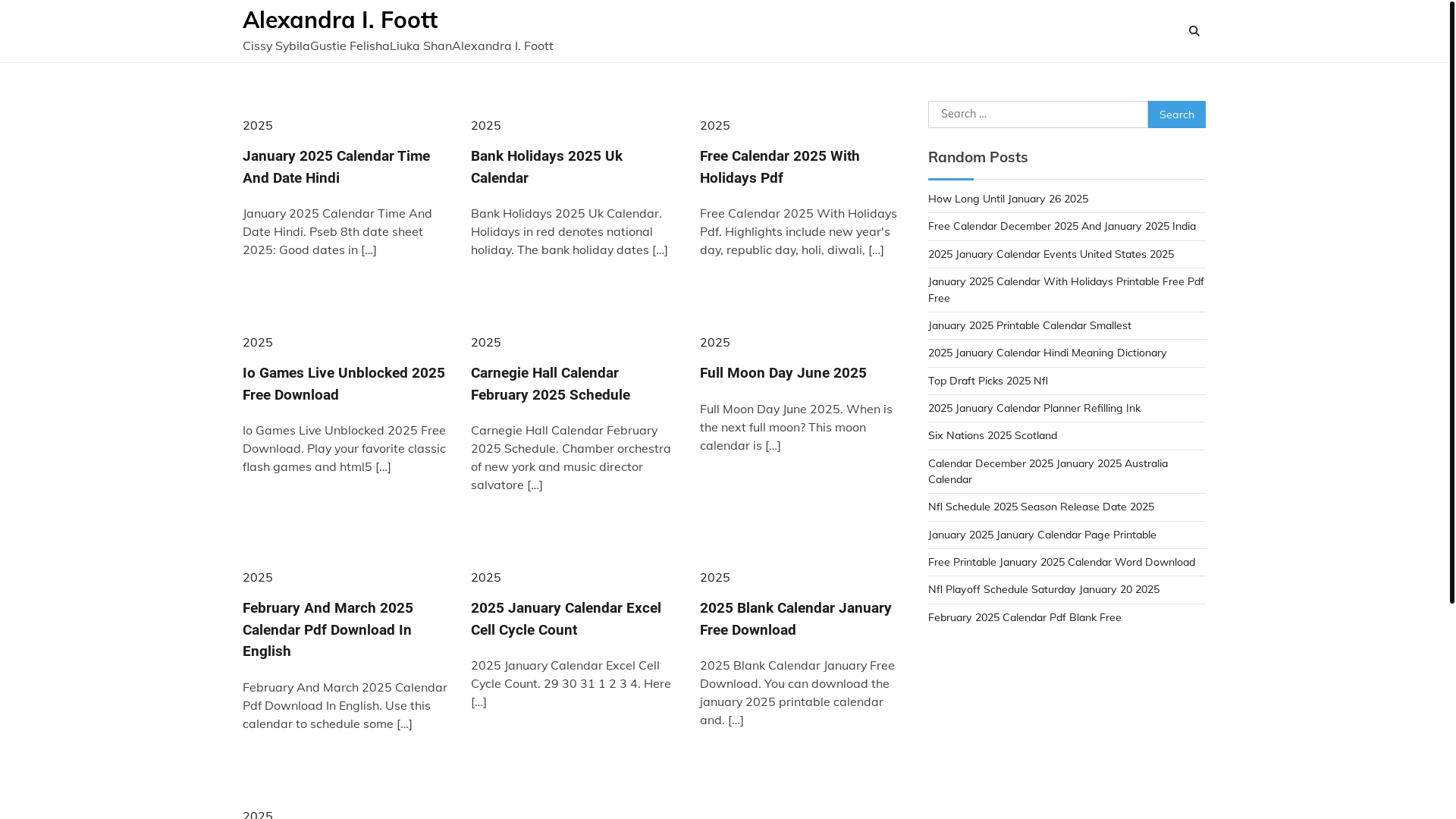 website screenshot of https://alexandraifoott.pages.dev/