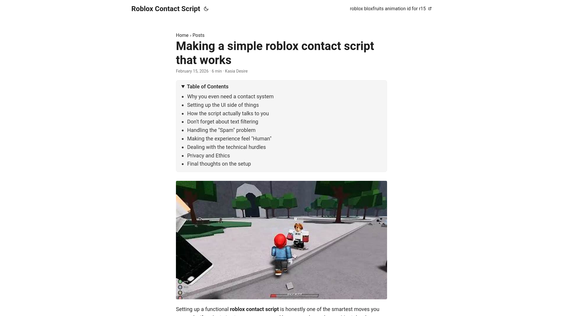 website screenshot of https://roblox-contact-script.pages.dev/